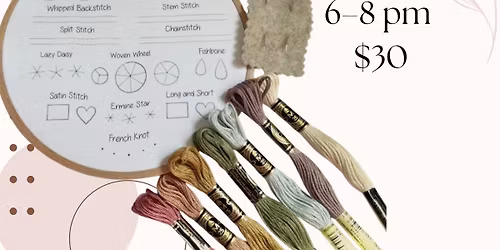 Learn Basic Embroidery