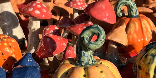 Pumpkins and Toadstools Pottery Workshop