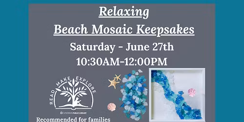 BEACH MOSAIC FAMILY KEEPSAKES