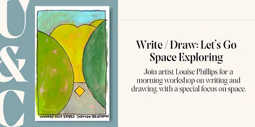 Write \/ Draw: Let\u2019s Go Space Exploring