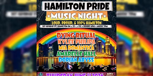 Hamilton Pride Music Night - Live at Ooey Gooey\u2019s