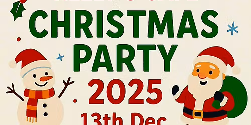 Kelly's caf\u00e9 Christmas party \ud83e\udd73