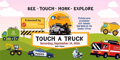 Touch A Truck September 2026 - Sat 09\/19