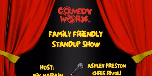 Family Friendly Standup Show - May 30 at 7pm