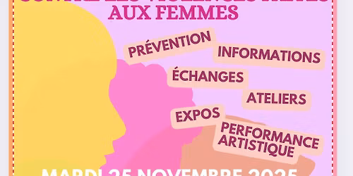 Journ\u00e9e contre les Violences faites aux Femmes