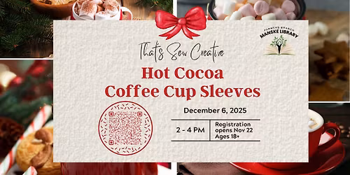 That\u2019s Sew Creative: Hot Cocoa Coffee Cup Sleeves