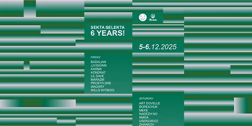 SEKTA SELEKTA 6 YEARS!