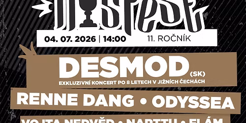 Husfest 2026 - Desmod, Renne Dang a dal\u0161\u00ed