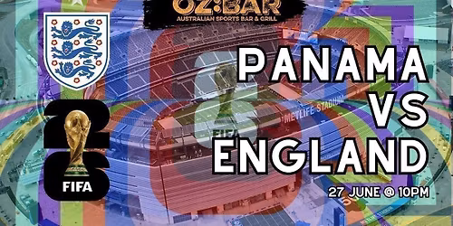 Panama vs England | World Cup 2026 | OZ:BAR | 27.06.26