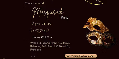 Masquerade Party, ages 21-49