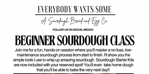 Beginner Sourdough Class