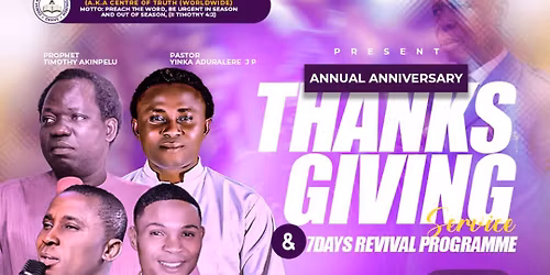 Annual Revival Mpape Abuja 