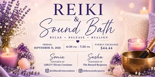 Reiki &  Sound with Sonia & Sasha