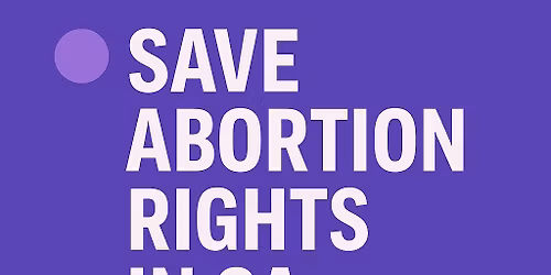 Adelaide right to abortion PROTEST