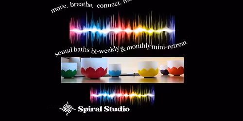 Rest. Restore. Renew. Sound Bath