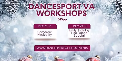 Holiday Line Dance Special with Emily Drinkall
