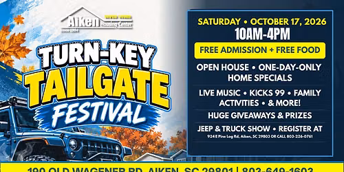 Aiken Housing Center Superstore\u2019s Turn-Key Tailgate Festival