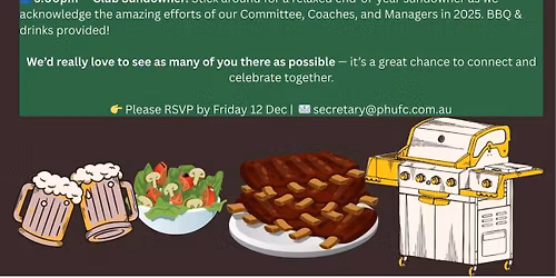 Busy Bee, Coaches Meeting & Sundowner