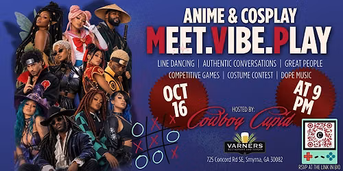 Anime & Cosplay: Meet. Vibe. Play.