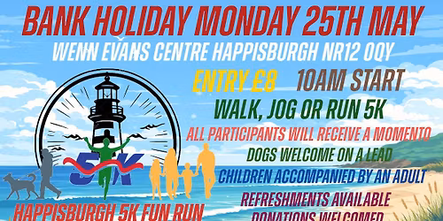 Happisburgh 5k fun run 2026