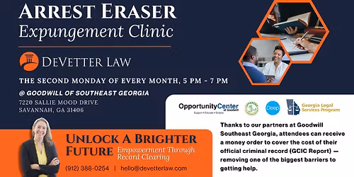 Monthly Arrest Eraser Clinic