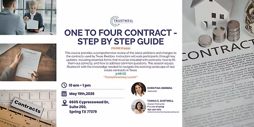 One To Four Contract- Step By Step Guide