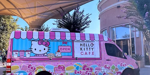 Hello Kitty Cafe Truck West - Fresno Appearance