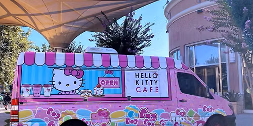 Hello Kitty Cafe Truck West - Fresno Appearance