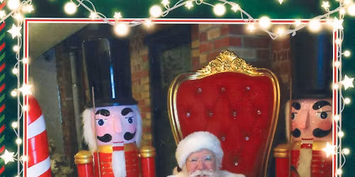 Santa visits Down by the Bay Cafe