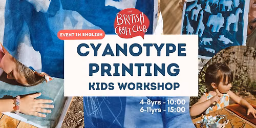 Cyanotype Printing workshop for kids (Event in English!)