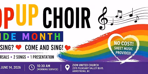 \ud83c\udfa4 POP-UP CHOIR \u2013 PRIDE MONTH \ud83c\udf08