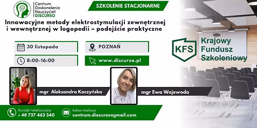 POZNA\u0143 >LISTA REZERWOWA !!! Innowacyjne metody elektrostymulacji