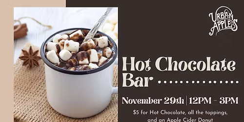 Hot Chocolate Bar