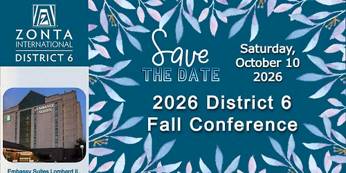 2026 District 6 Fall Conference 