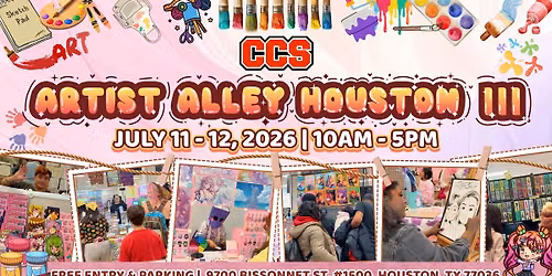 Artist Alley Houston III