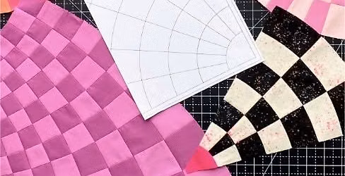 Modern Curve Matrix ~ No Tear FPP quilting workshop