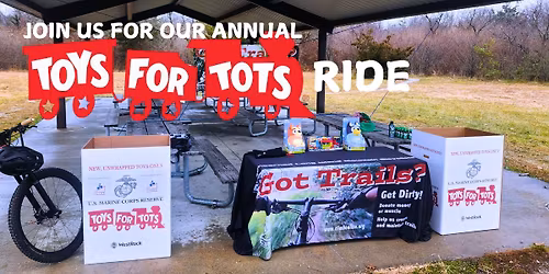 CLIMB Annual TOYS FOR TOTS RIDE @ Edgewood Preserve