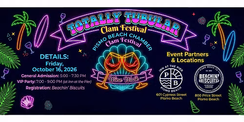 Totally Tubular Clam Festival Wine Walk