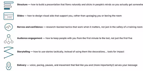 Stride \u2014 presentations training