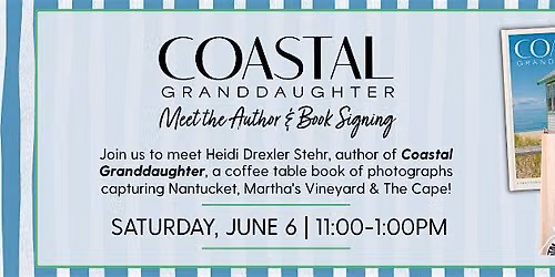 Costal Granddaughter Meet the Author & Book Signing