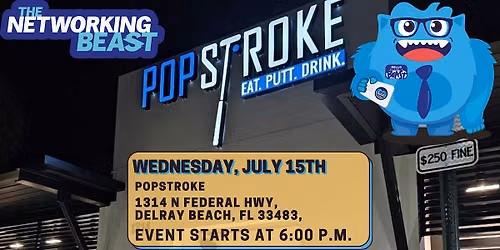 Networking Event & Business Card Exchange by The Networking Beast (DELRAY)