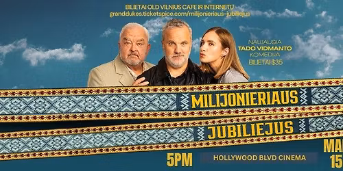 Lietuvi\u0161ka Komedija "Milijonieriaus Jubiliejus"