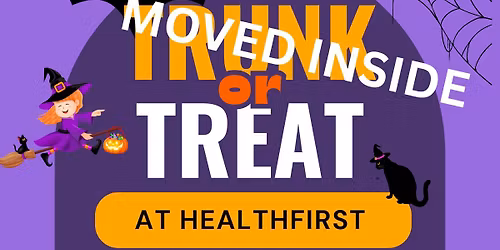 HealthFirst Trunk or Treat (MOVED INSIDE)