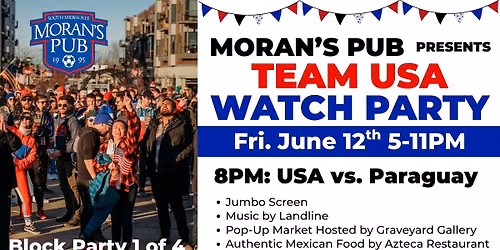 Team USA Watch Party with music to pump you up by Landline