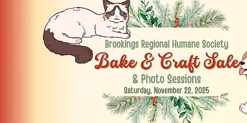2025 Bake & Craft Sale Plus Photo Sessions