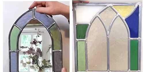 \u00a325 off ...Make a Stained Glass Mirror with Lizzy Hippisley-Cox ** OFFER ** 
