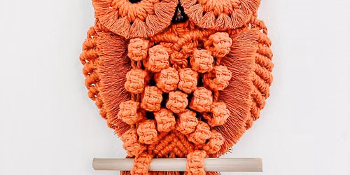 Macrame Hanging Owls