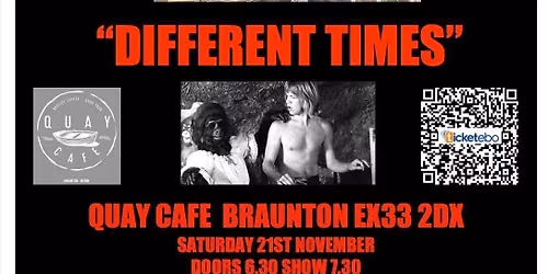 Robin Askwith presents Different Times at The Quay Cafe 21st November 2026