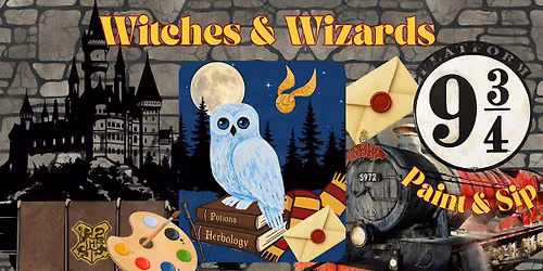 Witches & Wizards - Harry Potter Inspired | Whittier Paint Night