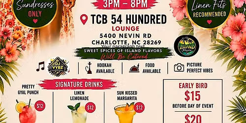 TCB 54 Hundred Sundress & Linen hosted by Pretty Gyal Hustle